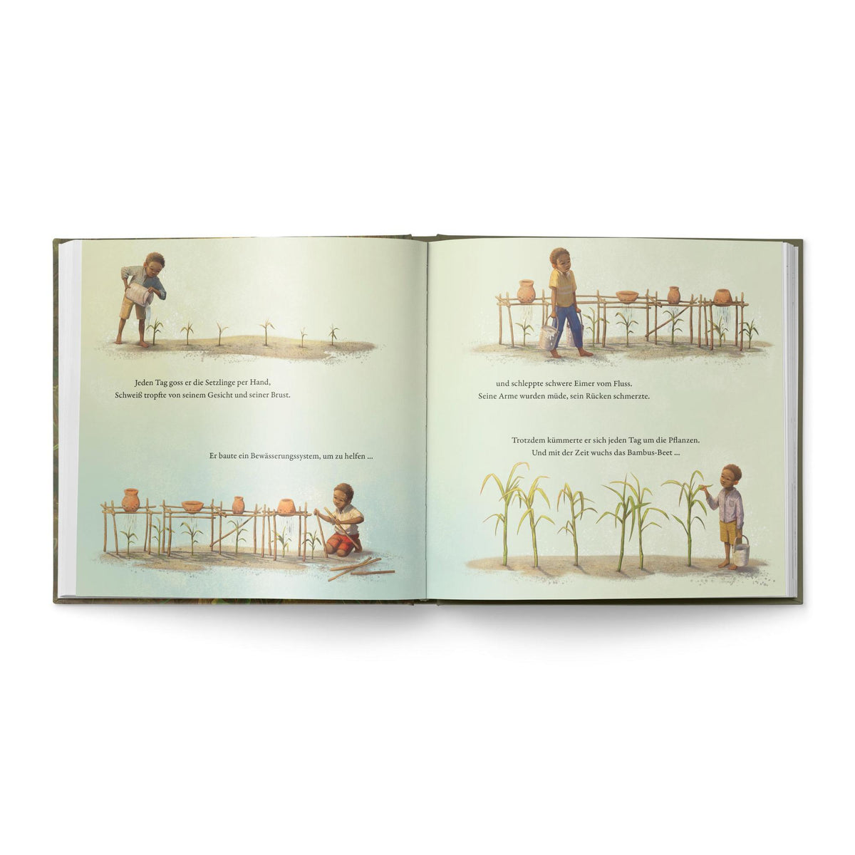 "Der Junge, der einen Wald pflanzte" von Sophia Gholz - Zuckersüß Verlag